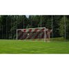 Football A11 M100 fotbalová síť bílá-červená balení 1 ks