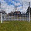 Fußball HEX M120 Fußballnetz weiß-blau Paket 1 Stk