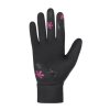 Puzzle WS detské rukavice čierna-ružová veľkosť oblečenia 11-12