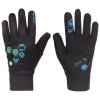 Puzzle WS dětské rukavice černá-zelená velikost oblečení 13-14