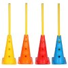 Vario cone with holes red 38 cm package 1 pc