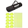 Neon Dribbling 80 set of 10 slalom poles pack 1 set