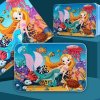 Puzzle Syrenka 100 elementów opakowanie 1 opakowanie