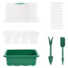 Seedling Pot 12 mini greenhouse set 10 pcs pack 1 pack