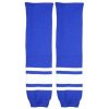 Kleine Hockey-Stollenschüler blau-weiß, Packung 1 Paar