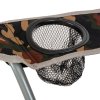 HIGHLANDER MORAY folding chair with armrests - camouflage