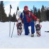 YATE Sněžnice RAPTOR červená / bílá