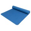 Thảm tập Yoga YATE TPE, màu tối màu xanh, 195x61x0,6cm
