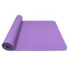 Thảm tập Yoga YATE TPE màu tím đậm, 195x61x0.6cm