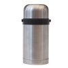 HIGHLANDER Duro Food Flask Thermoskanne für Lebensmittel 1 l Silber