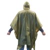 HIGHLANDER Poncho Regenmantel PVC oliv