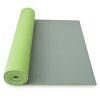 YATE Yoga Mat dvouvrstvá  zelená/šedá