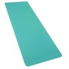 YATE Yogamatte doppellagig, Material TPE türkis/grau