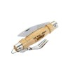 MAM Traditional 2020 Closing knife with fork - beech BOX, 6.1 cm