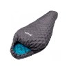 YATE ANASO 500, gray / kerosene, Sleeping bag L + storage bag Type: right/right