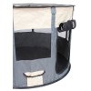 Pet Round enclosure for dogs gray package 1 pc