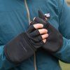 TREKMATES RIGG MITT rukavice černá Typ: XL