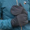 TREKMATES RIGG MITT rukavice černá Typ: XL
