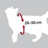 Autogeschirr für eine Katze 20–50 cm