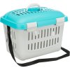 Transport box MIDI CAPRI 44x33x32cm max. up to 5kg TRIXIE, - blue/grey
