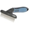 Rake long hair with non-slip handle 10x15cm, teeth 2 cm