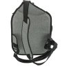 Nylonrucksack SAVINA Känguru 30x26x33cm schwarz-grau (max. 10kg)