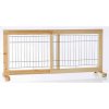 Sliding barrier for puppies and small dogs 63-108x50x31 cm
