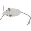 Mini - Mouse, bílá, šedá myš 5 cm