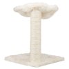 Scratching post BAZA two posts with lounger 50cm - cream