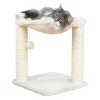 Scratching post BAZA two posts with lounger 50cm - cream