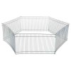 Galvanized enclosure for mice and hamsters 6 parts 48 x 25 cm, ø 90 cm