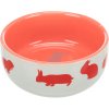 Ceramic bowl for rabbits, colored 250 ml/11 cm