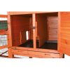 Rabbit hutch extra enclosure 186x146x93cm