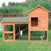 Rabbit hutch extra enclosure 186x146x93cm