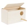 Nesting box for parakeets 21x13x12 cm
