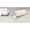 Plush cat tunnel 22/60cm, - beige