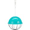 Hanging food ball half plastic/mesh 16 cm