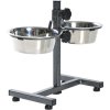 Dog bar, height 27cm, 2 bowls 0.75l/17cm