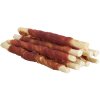 DentaFun tyčinka svázaná kachním masem 10 ks, 12 cm/80 g