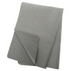 Towel with high absorption in plastic packaging 66 x 43 cm gray
