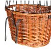 Bicycle transport basket with wire cabin 44x48x33cm, without cushion (max. 5 kg)