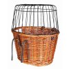 Bicycle transport basket with wire cabin 44x48x33cm, without cushion (max. 5 kg)