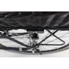 Wicker transport basket for rear bike rack-black 35x49x55 cm (max. 8 kg)