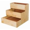 Wooden stairs for small dogs and cats, max. 50kg 40x38x45cm