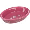 Ovale Keramikschale, mehrfarbig 0,2 l / 15x10 cm