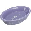 Ovale Keramikschale, mehrfarbig 0,2 l / 15x10 cm