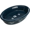 Ovale Keramikschale, mehrfarbig 0,2 l / 15x10 cm