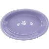 Oval ceramic bowl, multi-colored 0.2 l / 15x10 cm