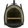 Túi vận chuyển có cá rô cho chim màu ô liu sẫm màu 27x32x27 cm
