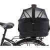 Crate for rear bicycle carrier for dog, mesh cover 29 x 42 x 48 cm (max. 6 kg)